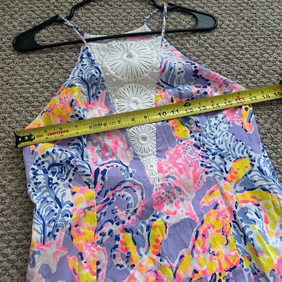 Lilly Pulitzer Pearl Shift Dress in Lilac Verbena size 10 - Picture 7 of 8